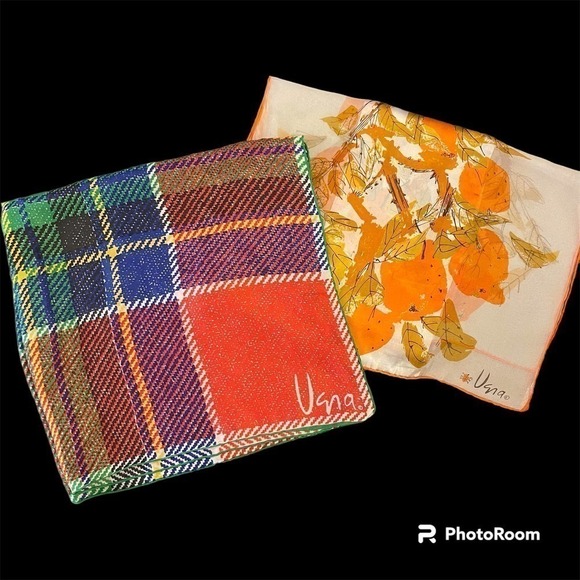 Vintage Vera Scarves Lot of 02 Women's Scarves - Picture 1 of 12